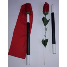 Magia Truco Pañuelo Flor y Varita